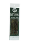 Metz Hackle Deceiver/Streamer Pack Grizzly Olive