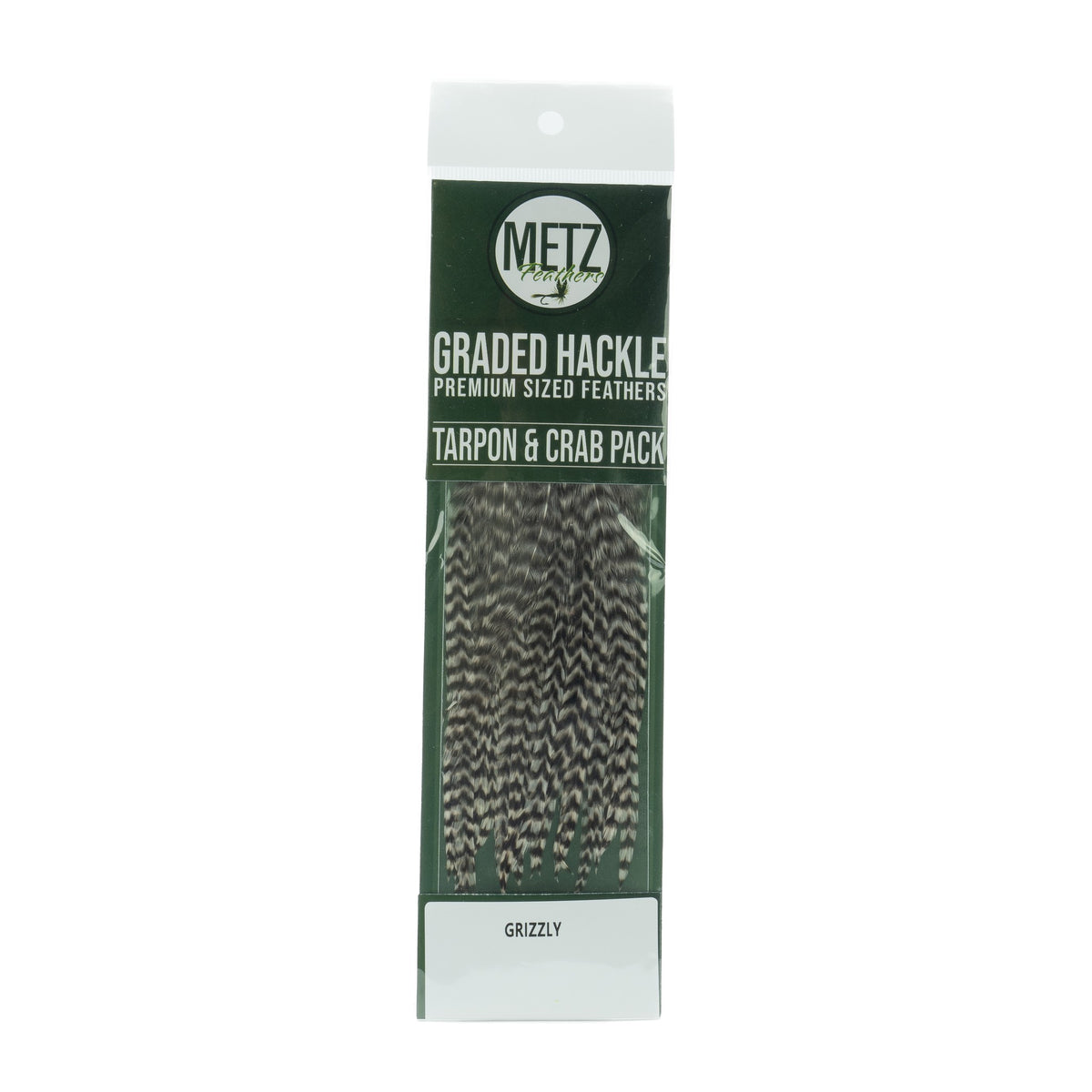 Metz Hackle Tarpon/Crab Pack in Grizzly