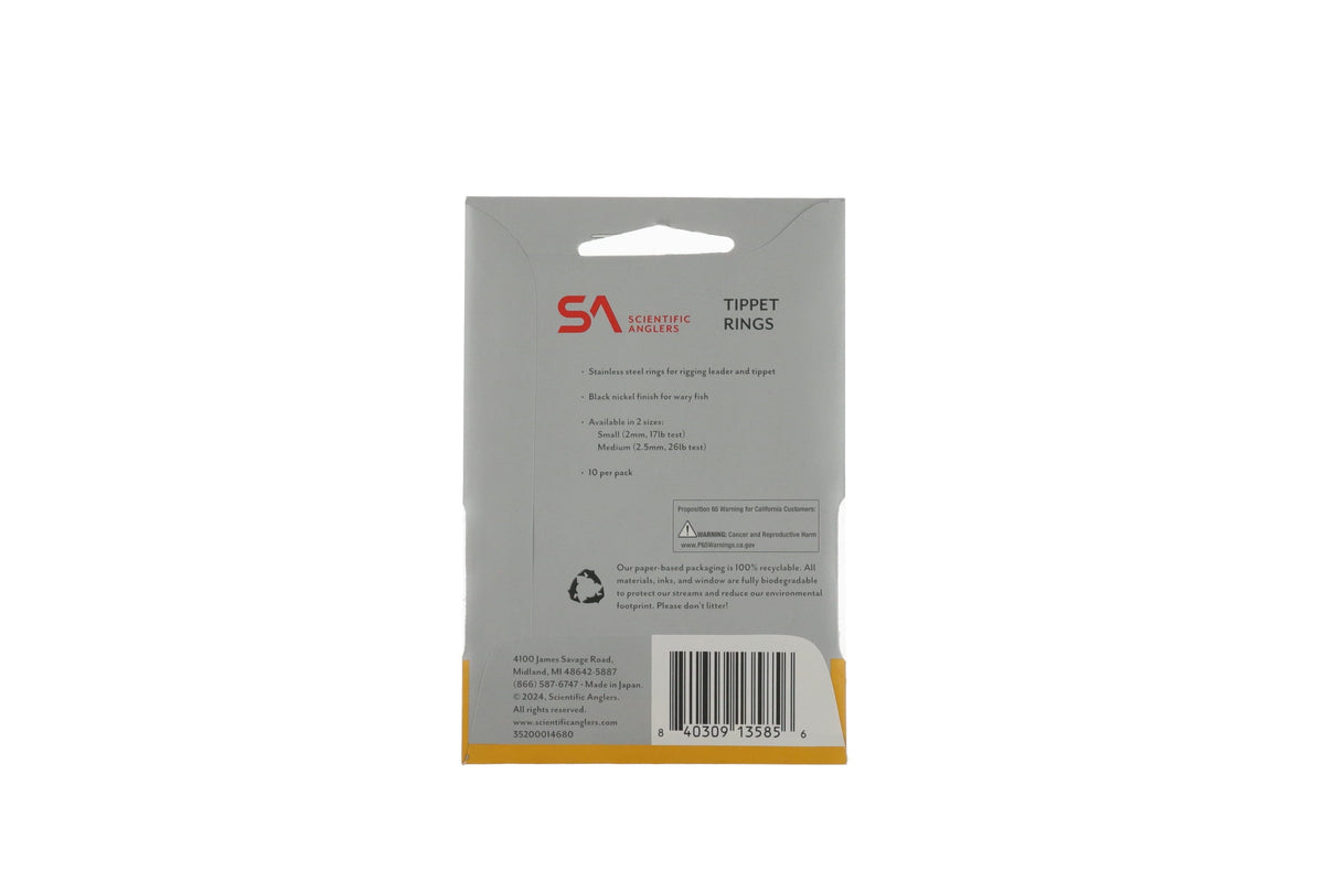 Scientific Anglers Tippet Rings (10 Pack)