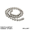 Sight Cast Backwater Bead Chain in Silver