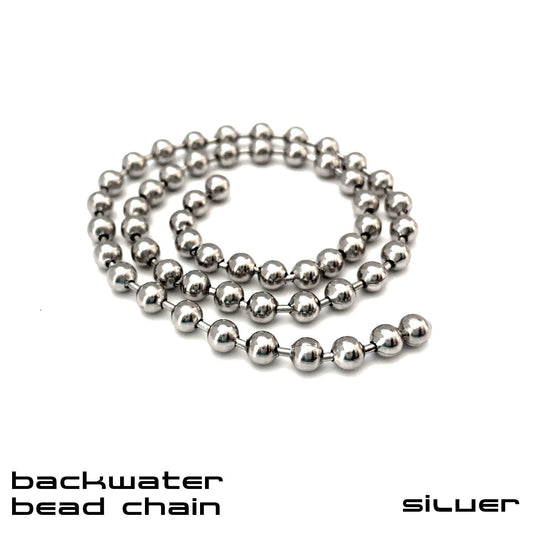 Sight Cast Backwater Bead Chain in Silver