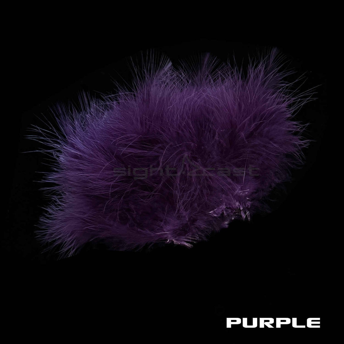 Sight Cast Premium Marabou in Purple