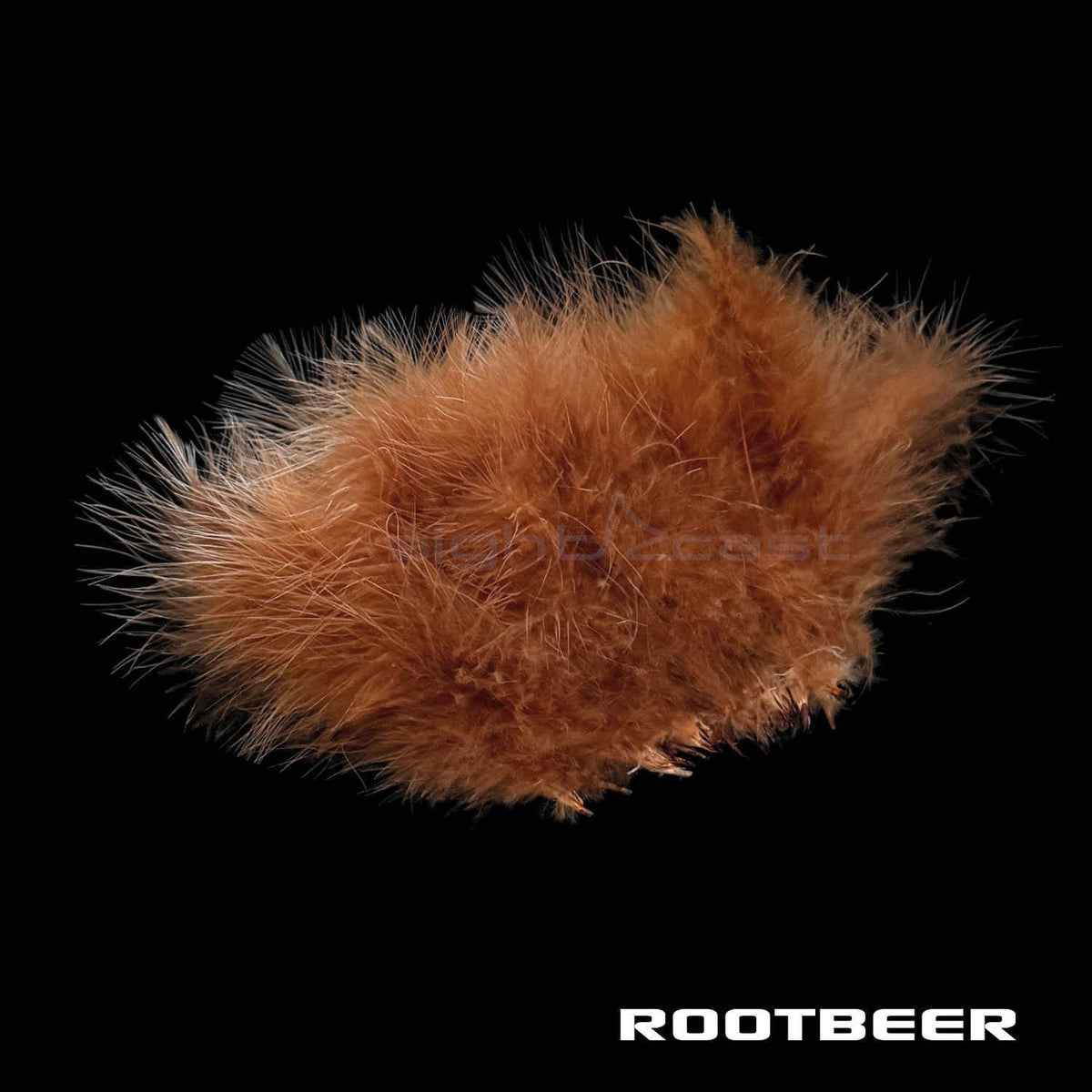 Sight Cast Premium Marabou in Rootbeer