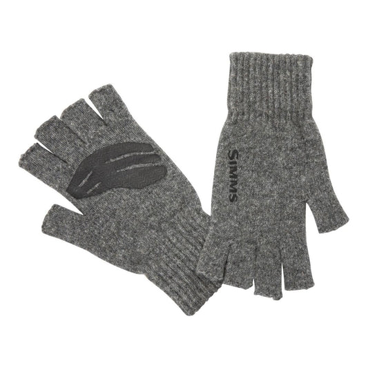 Simms Wool Half Finger Glove