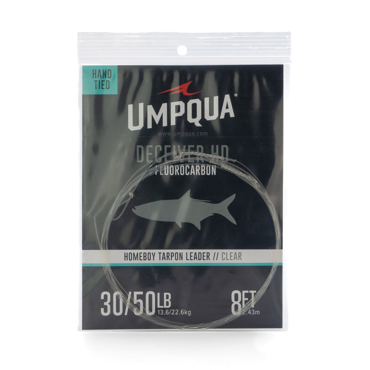 Umpqua Homeboy Tarpon Leader in Clear