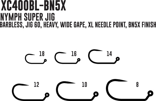 Umpqua XC400BL-BN Hook