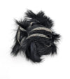 Hareline Crosscut Rabbit Strips Black
