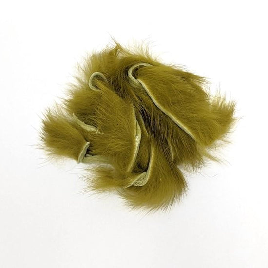 Hareline Crosscut Rabbit Strips Olive