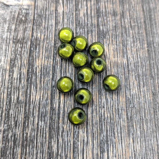 Hareline 3D Beads Olive