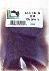 Hareline Ice Dub UV Brown