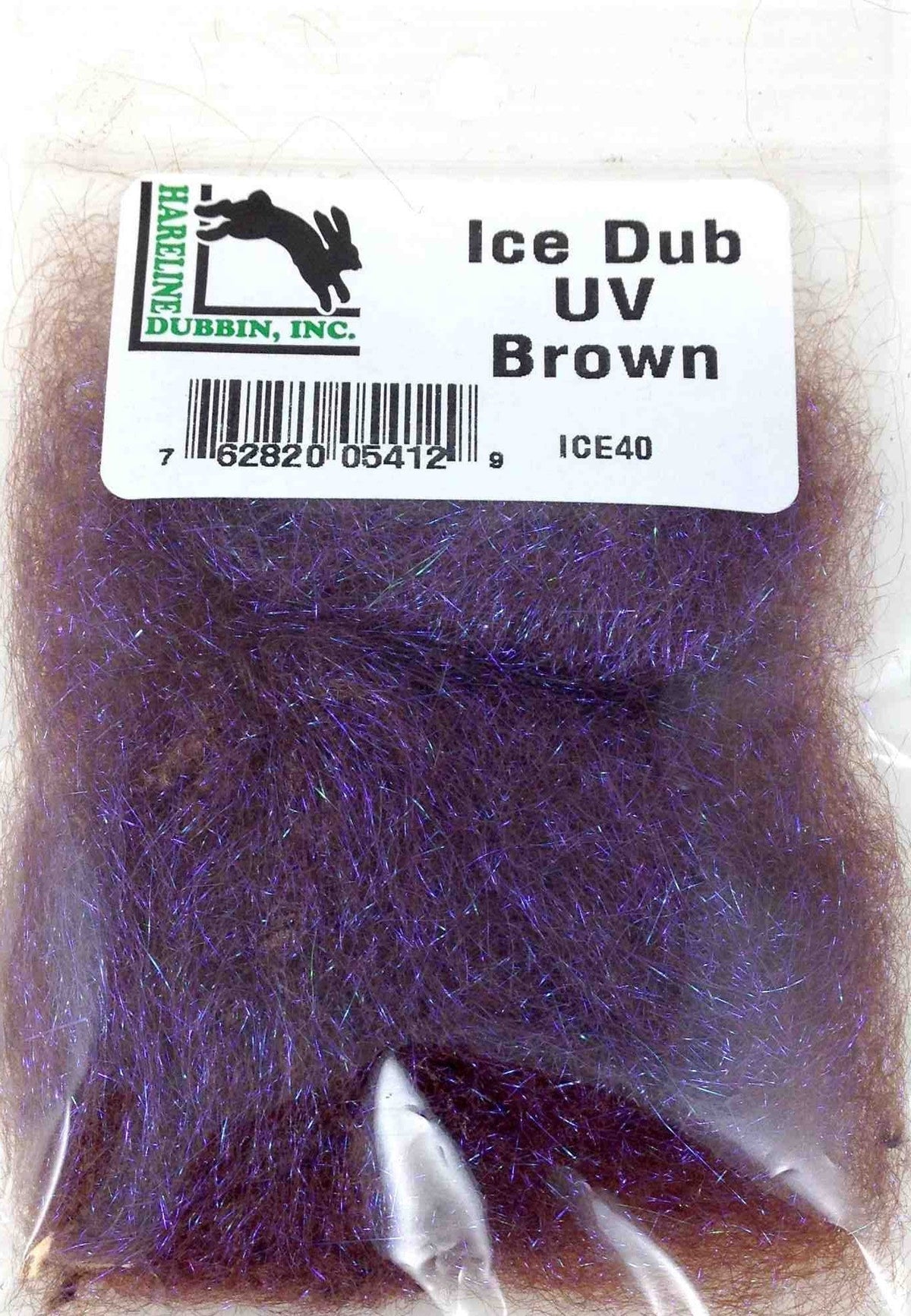 Hareline Ice Dub UV Brown