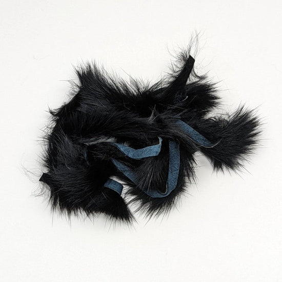 Hareline Magnum Rabbit Strips Black