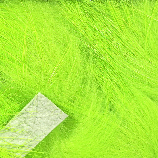 Hareline Magnum Rabbit Strips Chartreuse