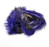 Hareline Shimmer Rabbit Strips Purple w/ Gold Shimmer