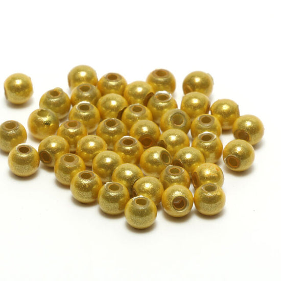 Hareline 3D Beads Gold