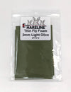 Hareline Thin Fly Foam Light Olive