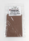 Hareline Thin Fly Foam Rootbeer