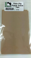 Hareline Thin Fly Foam Tan