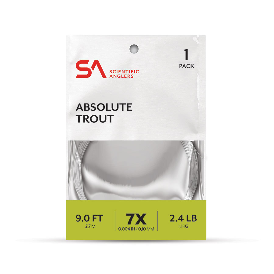 Scientific Anglers Absolute Trout Leader - 7.5 ft
