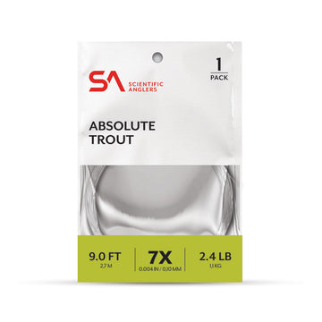 Scientific Anglers Absolute Trout Leader - 7.5 ft