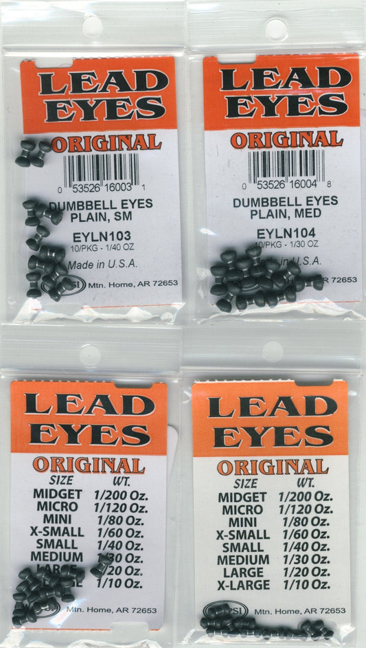 Wapsi Plain Lead Dumbbell Eyes