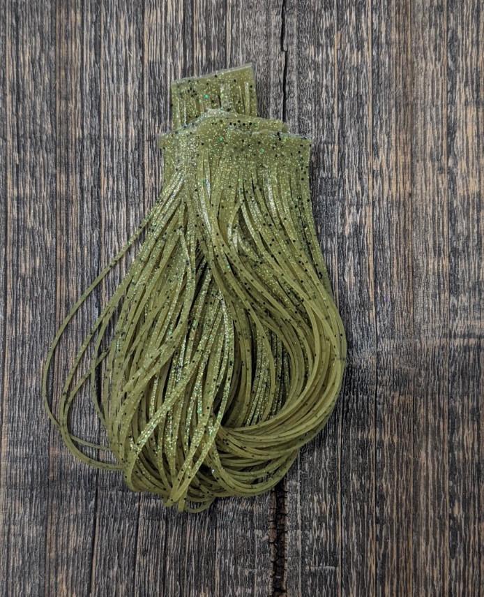 Hareline Loco Legs Green Turtle Grass