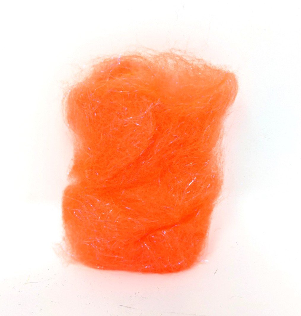 Hareline Senyo's Laser Dub Fl. Hot Orange