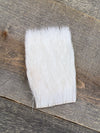 Short & Fine Deer Body Hair White