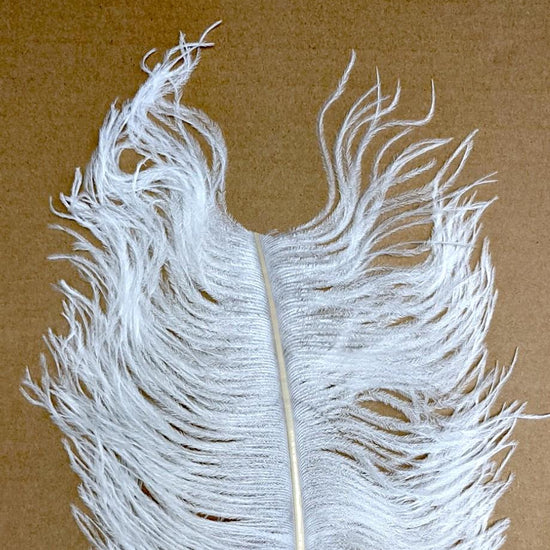 Wapsi Ostrich Herl White