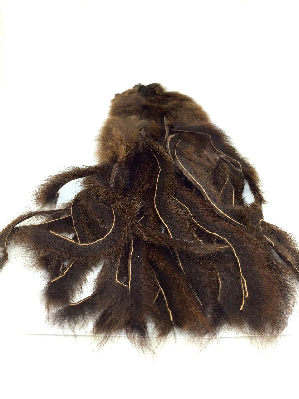 Wapsi Whole Pine Squirrel Skin, Zonked Brown