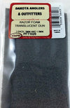 Wapsi Razor Fly Foam Translucent Dun